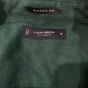 Lucky Brand button down shirt and American Eagle shorts